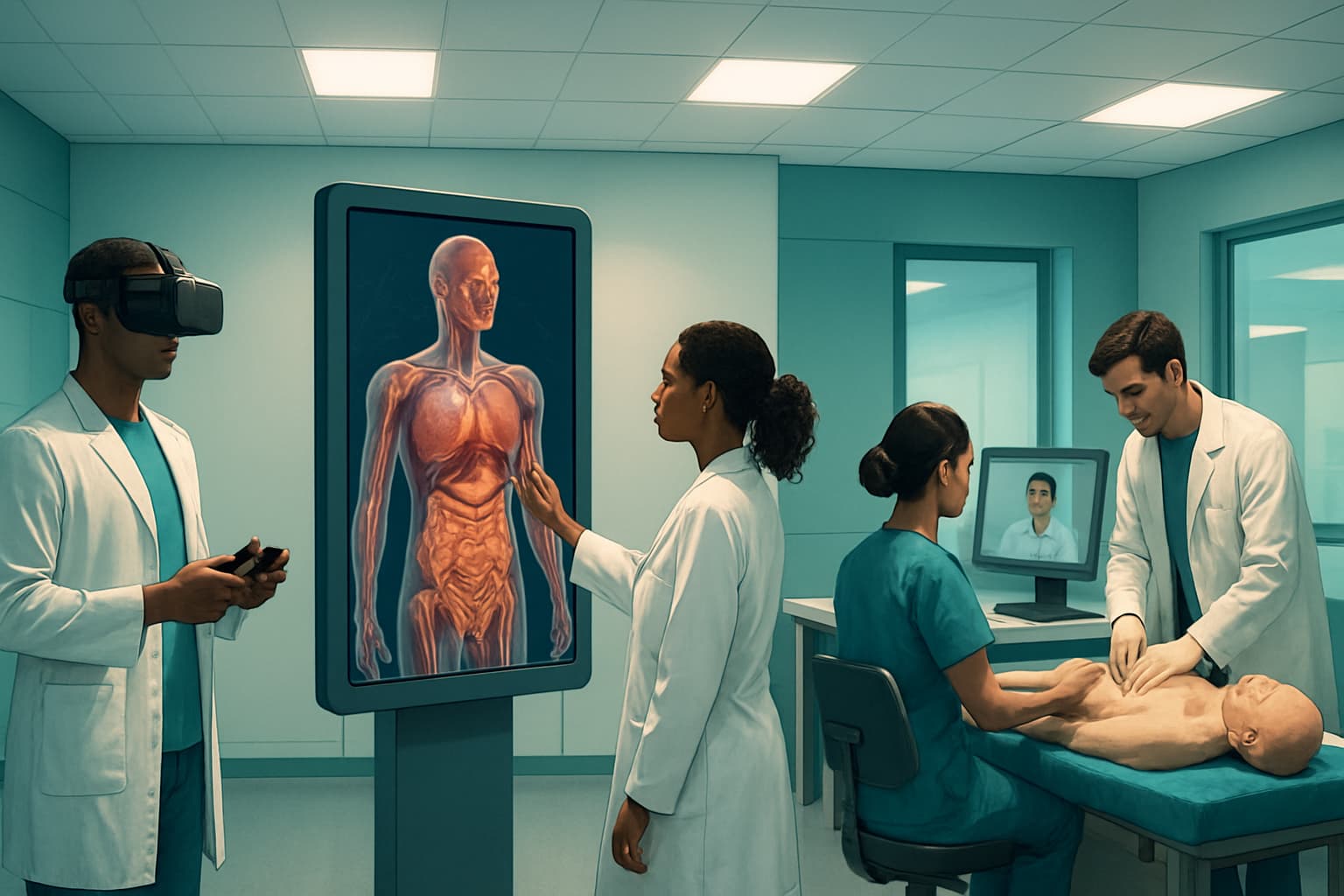 Virtual Patient Cases for Pulmonology Teaching