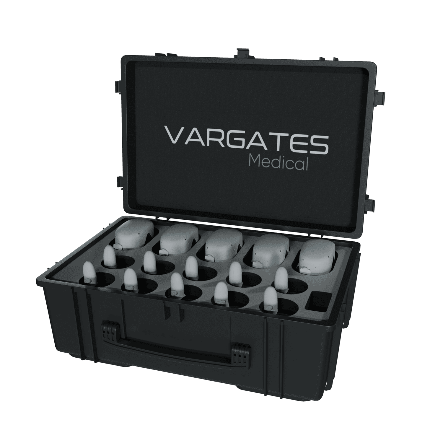 VARGATES VR — 5 VR headsets in a portable case