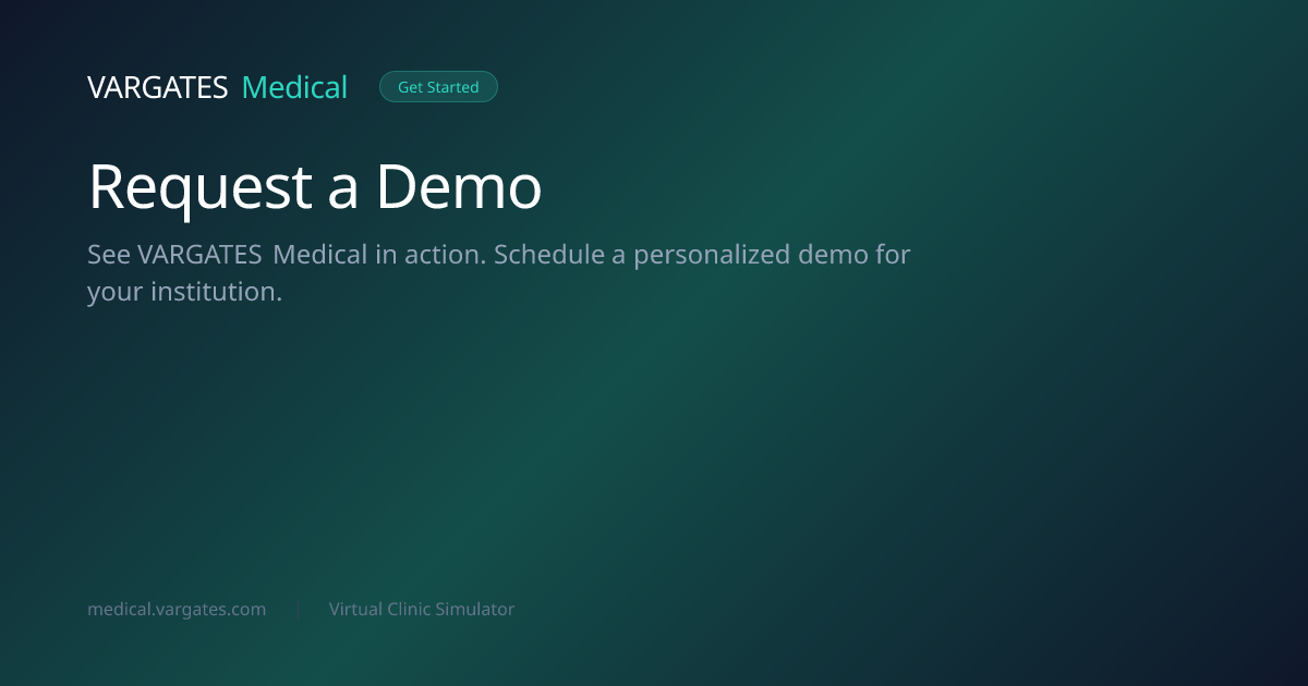 Request a Demo — VARGATES Medical