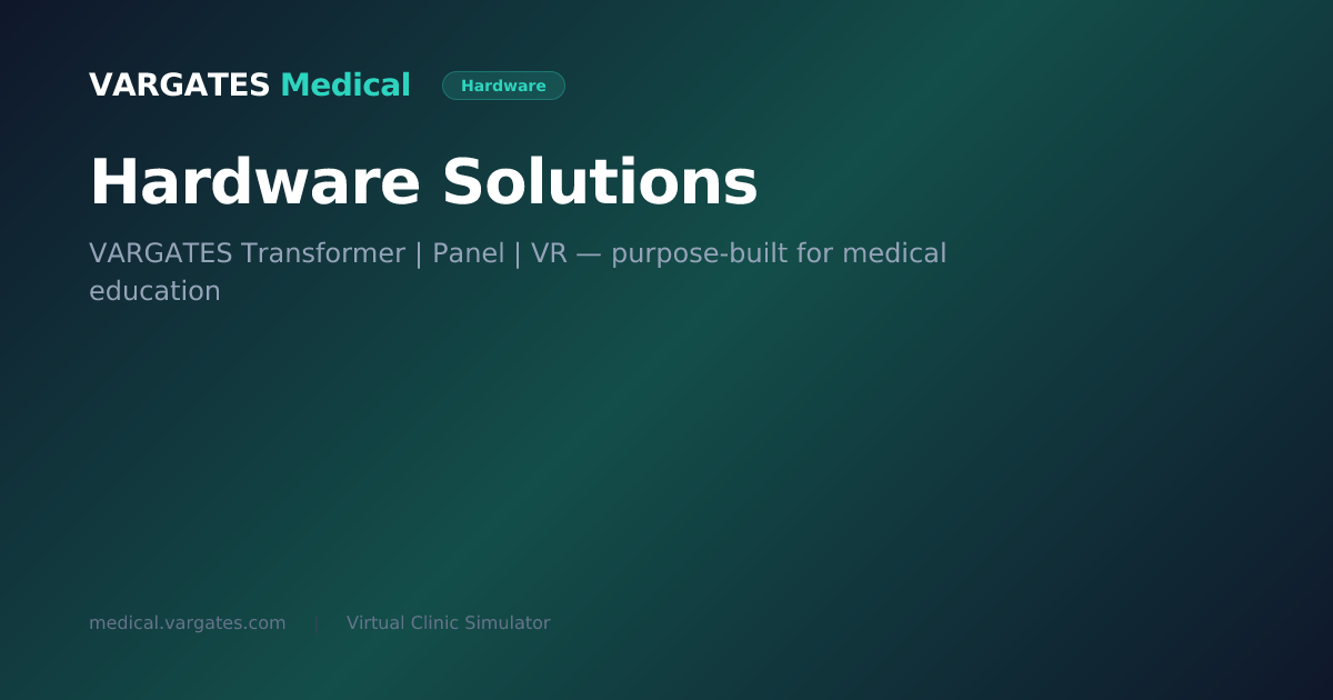 Donanım Çözümleri — VARGATES Medical